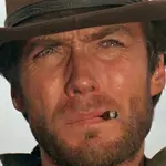 Clint Eastwood en «Por un puñado de dólares»