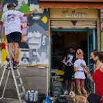 El arte urbano toma las calles de Lavapiés en una nueva edición del festival C.A.L.L.E.