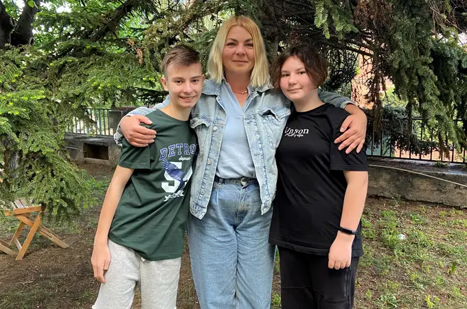 La odisea de una refugiada ucraniana y su hijo con cáncer 