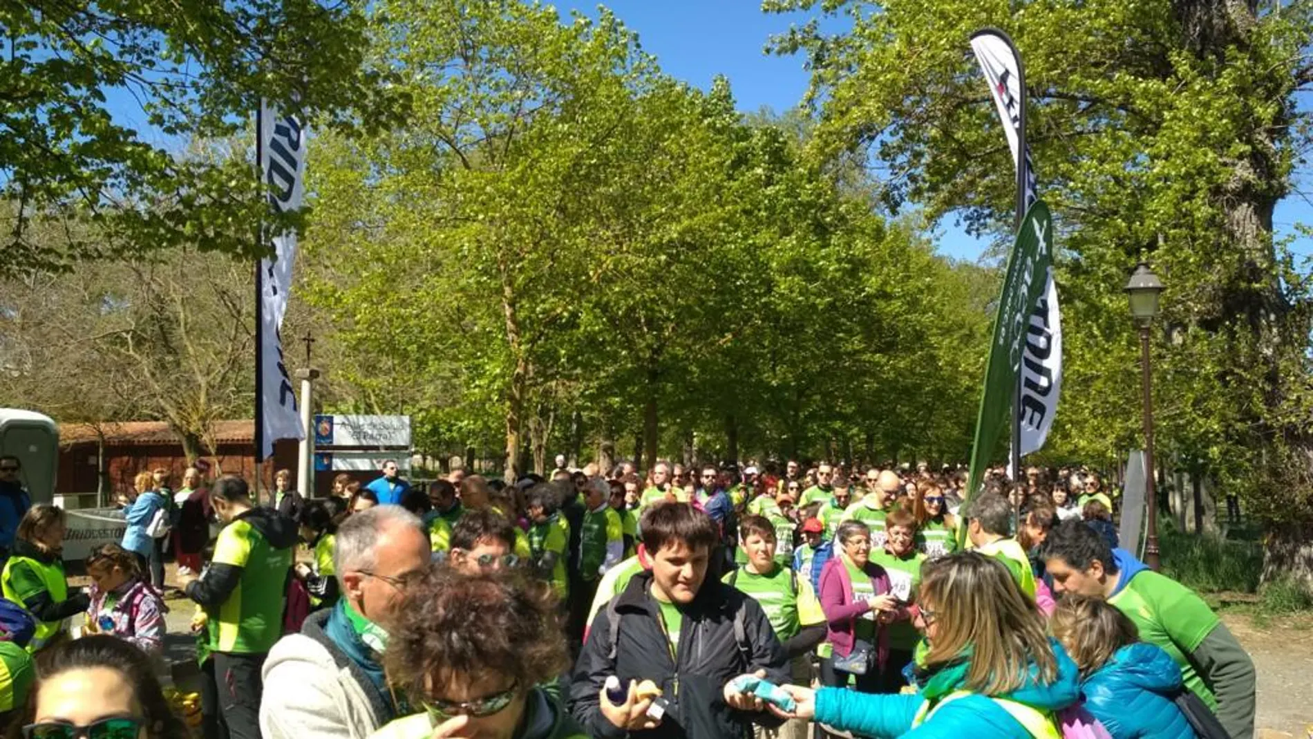 Marcha contra el cáncer de Burgos