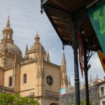 Vista de la catedral de Segovia