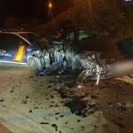 Detenido en Marbella tras embestir un coche policial cuando huía por conducir de forma temeraria