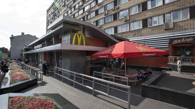 McDonald's en Moscú (Rusia)