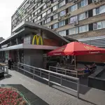 McDonald&#39;s en Moscú (Rusia)