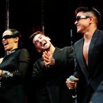 La cantante Chanel durante el concierto gratuito LOS40 Classic. Ep