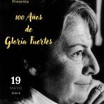 Cartel de la obra 'Cien años de Gloria Fuertes'