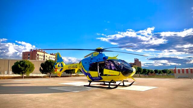 Helicóptero medicalizado de Sacyl