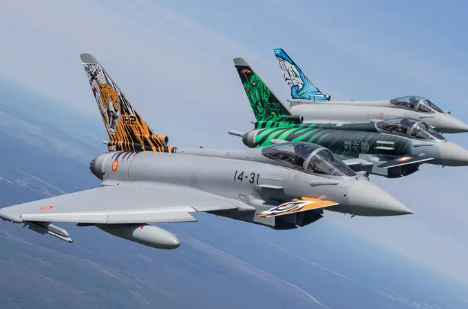 Los «tigres» del Ejército del Aire se entrenan con la OTAN en Grecia