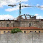 Colapsa la cúpula de la iglesia del monasterio de la Virgen de Alconada en Ampudia (Palencia)
