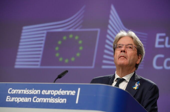 El comisario europeo de Economía, el italiano Paolo Gentiloni