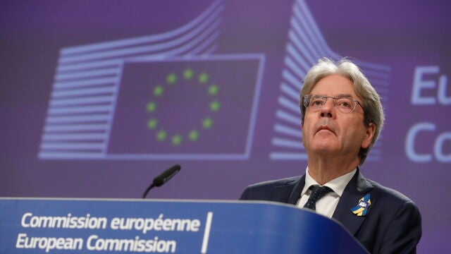 El comisario europeo de Economía, el italiano Paolo Gentiloni