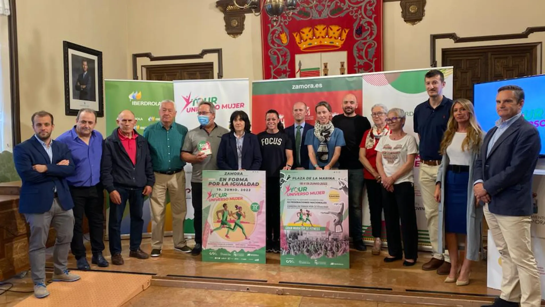 Presentación en Zamora de la nueva edición del Tour Universo Mujer