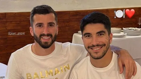 José Luis Gayà y Carlos Soler.