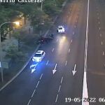 Incidencia de tráfico en la Castellana