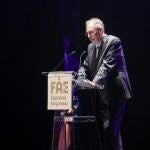 Ángel Benavente, presidente de los empresarios de Burgos en la gala