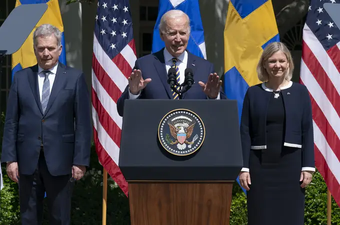 Biden da el apoyo “total” de Estados Unidos a Suecia y Finlandia para su ingreso en la OTAN