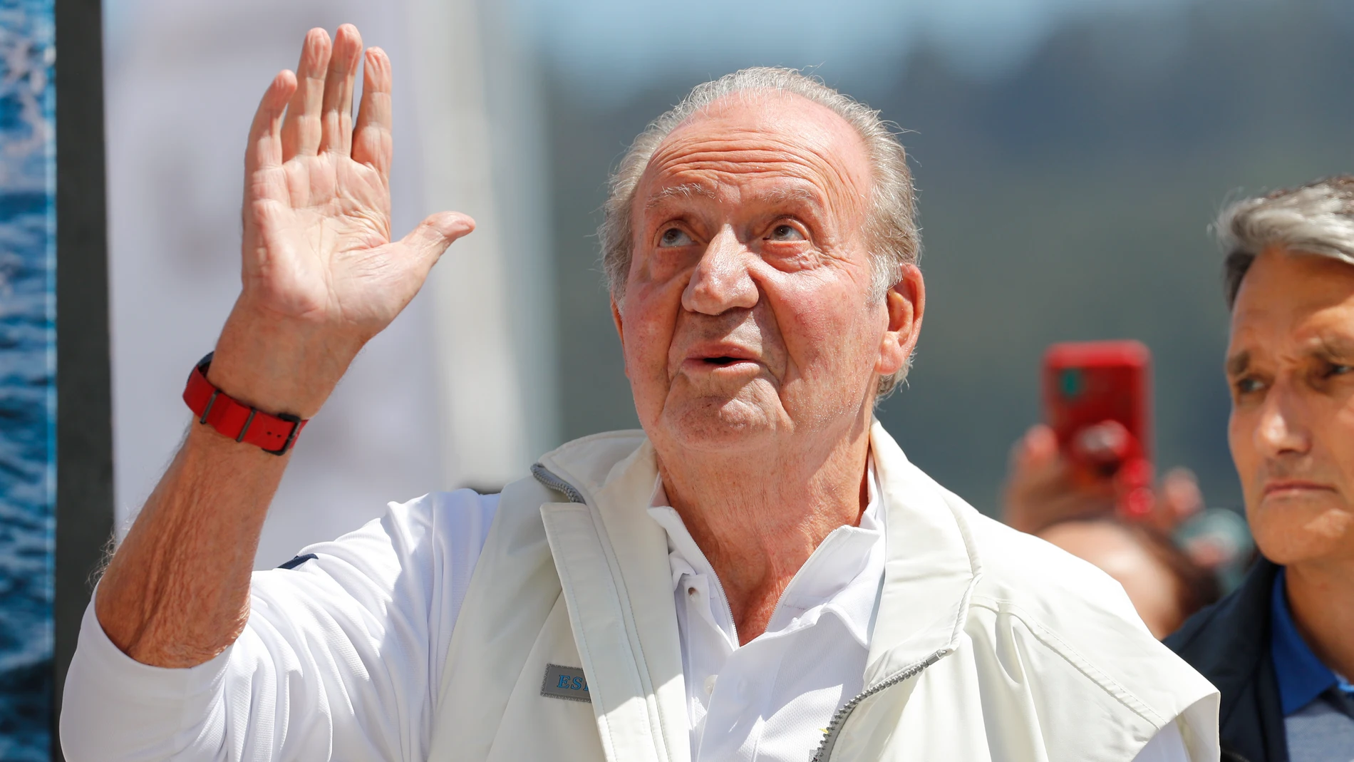 El Rey Juan Carlos I en su última visita a España