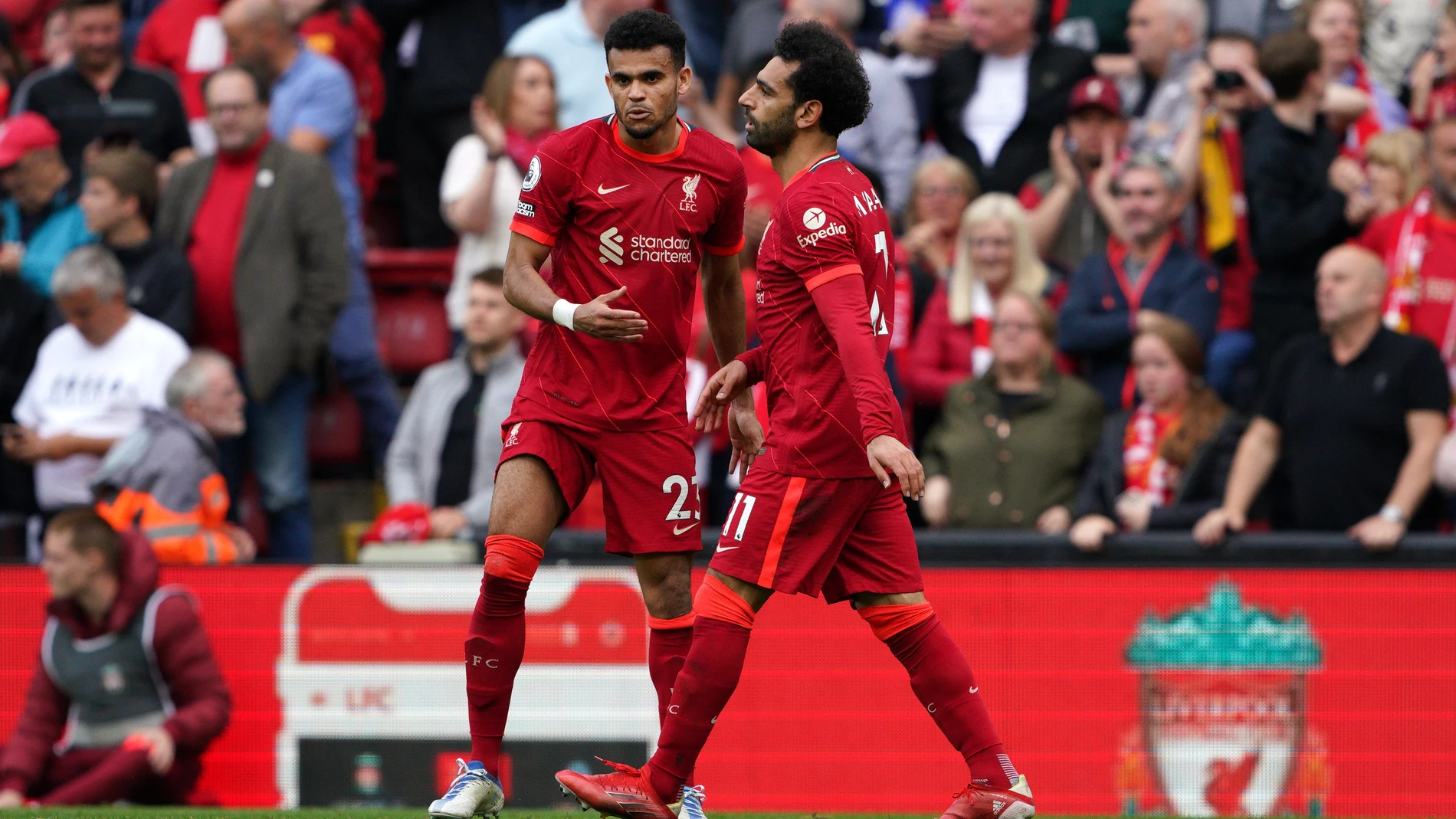 Luis Díaz y Mané son dos de las grandes amenazas ofensivas del Liverpool.