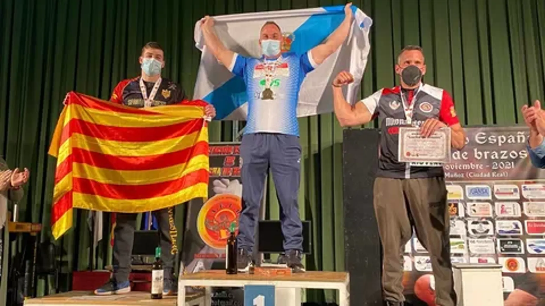 El gallego Fran Rodríguez es el actual campeón de España de pulsos en el anterior Campeonato de España, que se celebra el próximo fin de semana en tierras abulenses