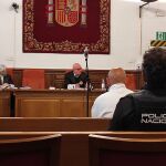 El hombre ya condenado por homicidio, durante el juicio celebrado en la Audiencia Provincial de Granada