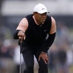 Tiger Woods, durante la tercera jornada del PGA