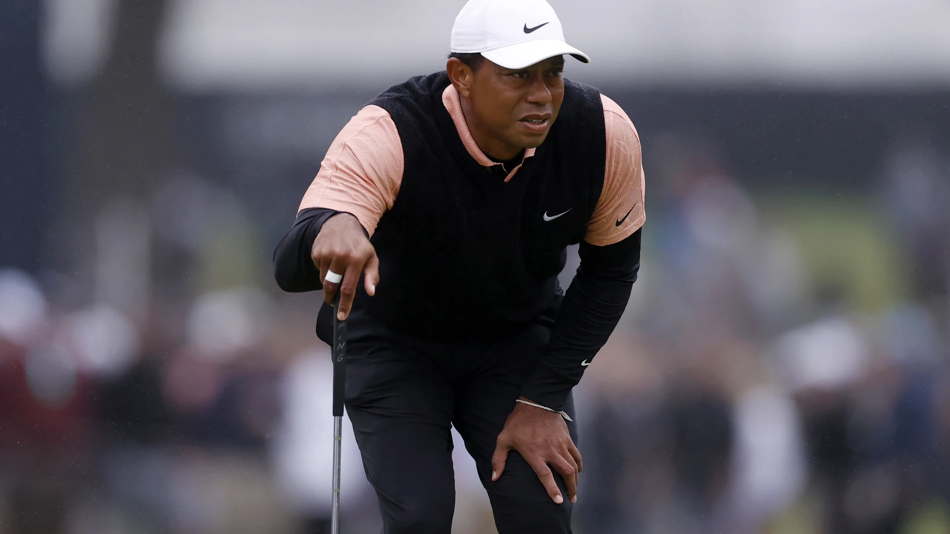 Tiger Woods, durante la tercera jornada del PGA
