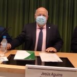 El consejero de Salud y Familias, Jesús Aguirre