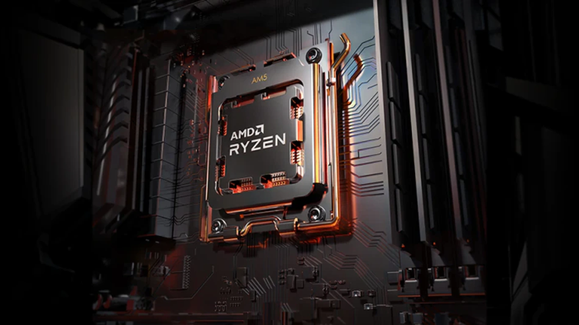 Imagen promocional de la nueva generación de procesadores Ryzen.