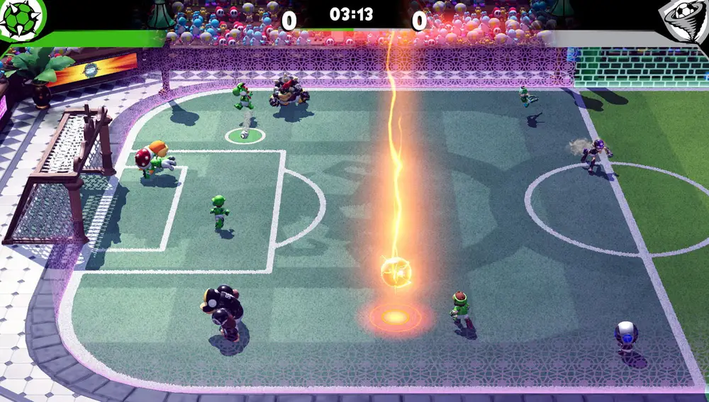 &quot;Mario Strikers: Battle League Football&quot;.