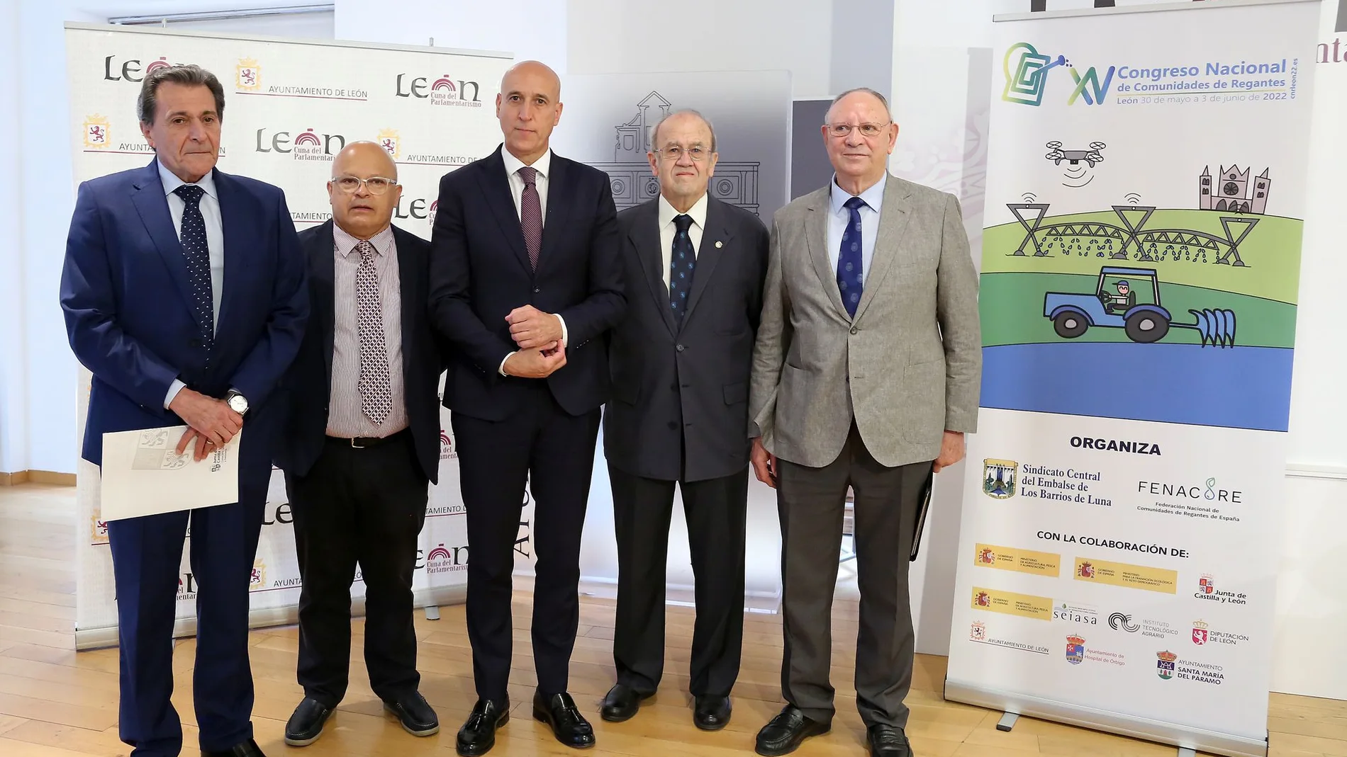 Presentación oficial del XV Congreso Nacional de Comunidades de Regantes