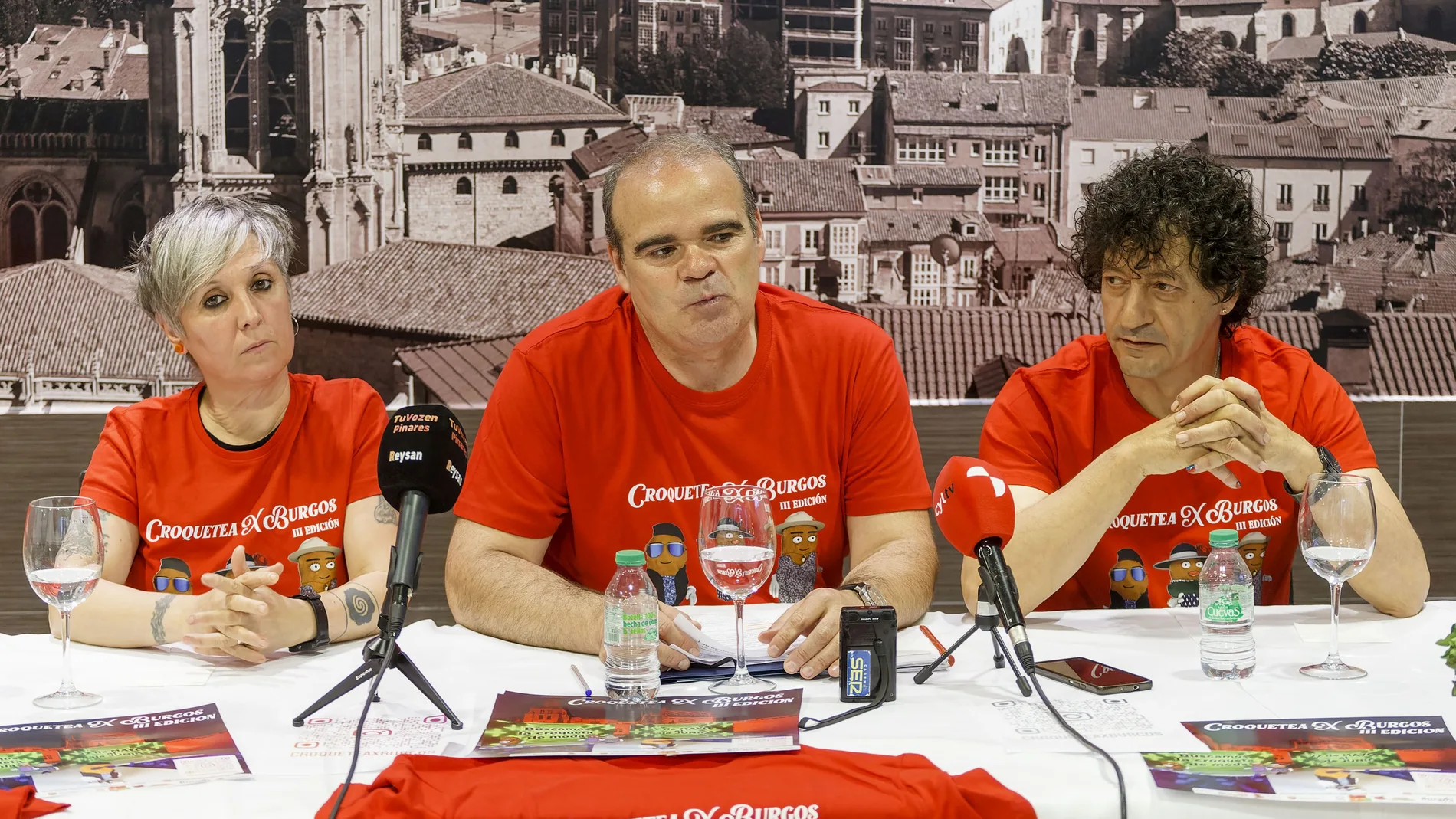 Presentación de la tercera edición del concurso "Croquetea por Burgos"