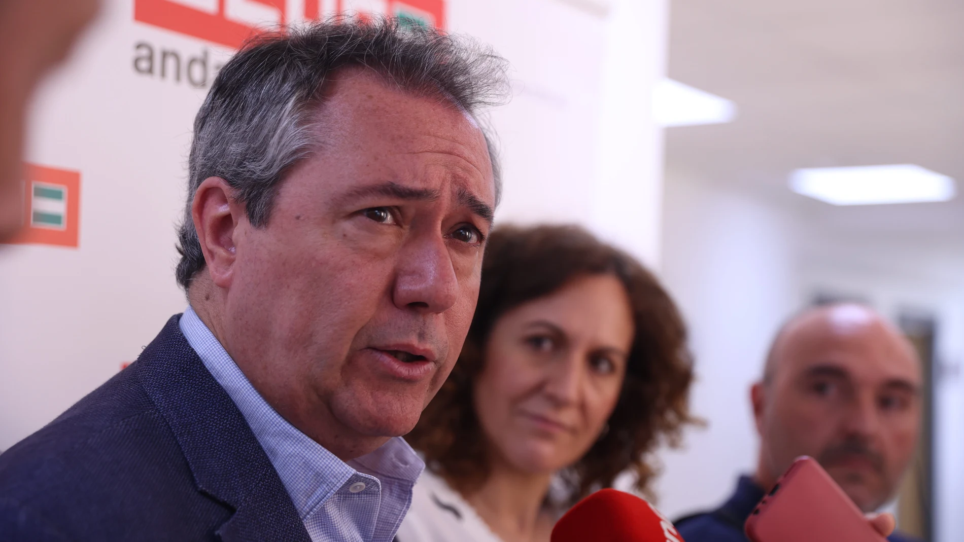 El candidato del PSOE-A a la Junta, Juan Espadas