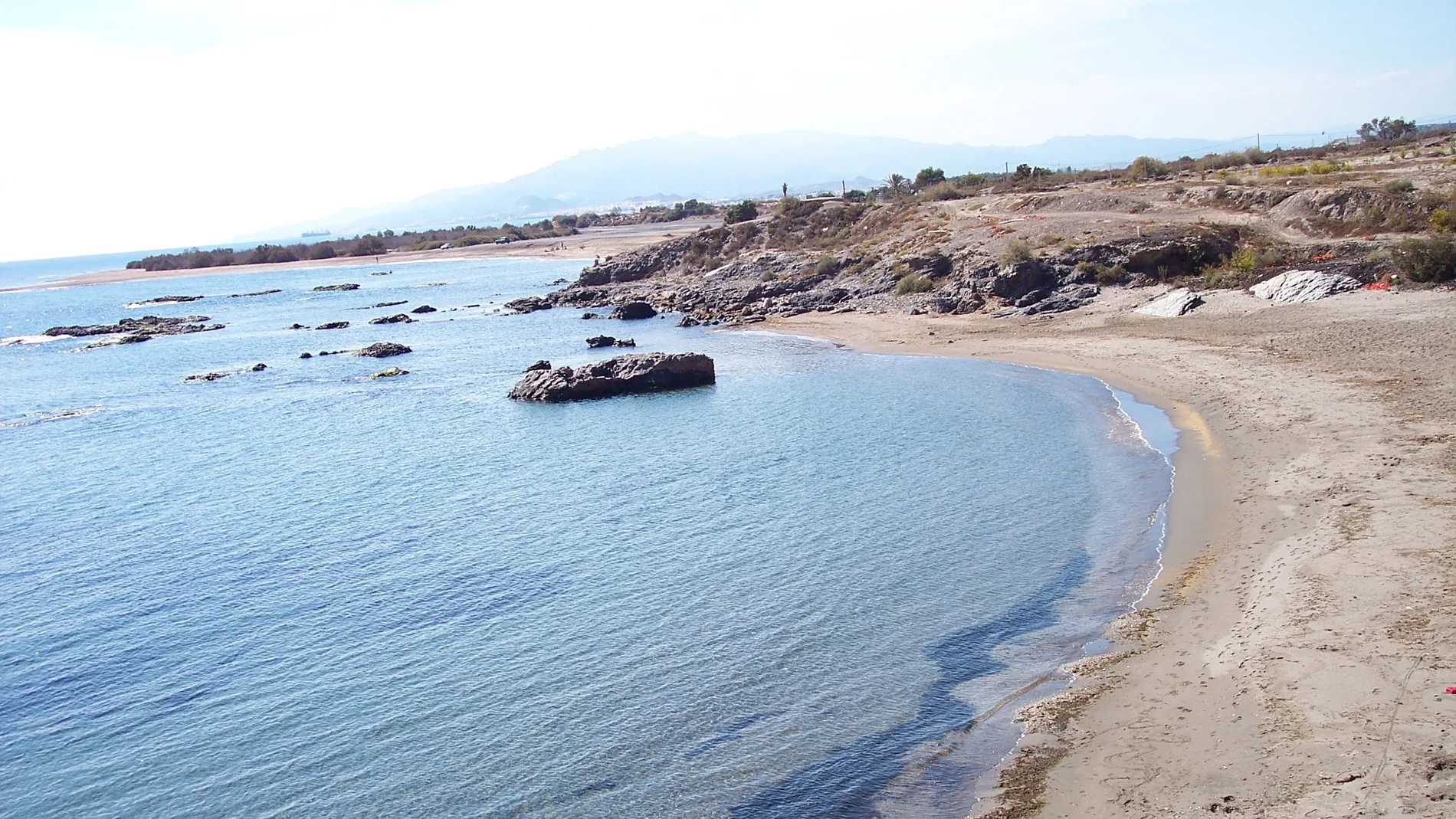 El suceso ocurrió en la playa de Luis Siret, en Villaricos