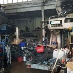 Taller que era utilizado para la venta de drogas en la comarca burgalesa de Las Merindades