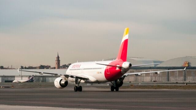 Avión de Iberia