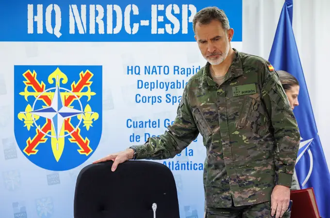 El Rey y Sánchez presidirán el lunes el acto por los 40 años del ingreso de España en la OTAN