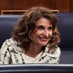 MADRID, 24/05/2022.- La ministra de Hacienda, María Jesús Montero, asiste a la sesión plenaria del Congreso de los Diputados celebrada este martes en Madrid. EFE/ Miguel Osés