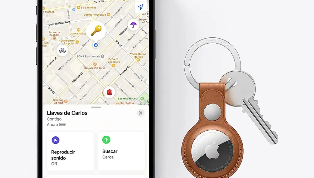 Buscador de objetos perdidos de Apple, el Apple Air Tag, rebajado en oferta
