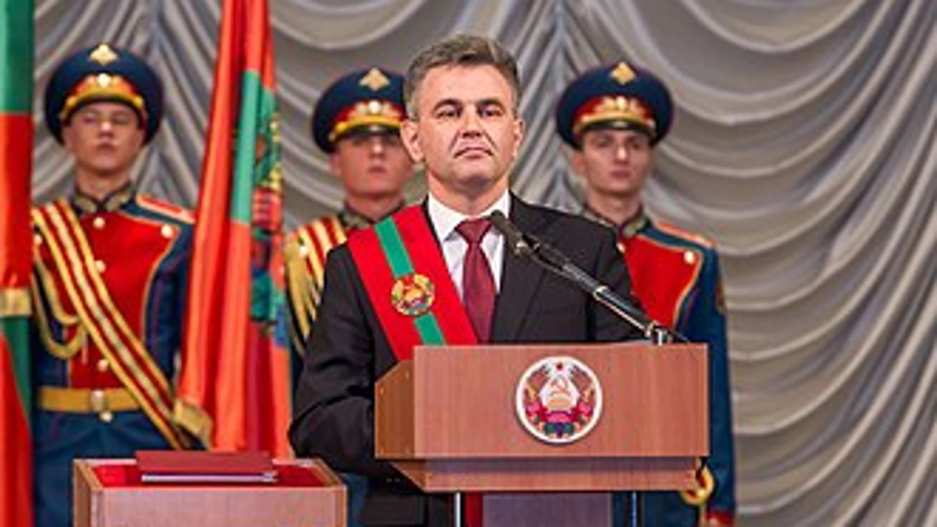 Vadim Krasnoselsky, presidente de la región separatista de Transnistria, en Moldavia