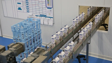 Fábrica de Leche Gaza, ubicada en el Polígono Industrial El Pinar, en Coreses (Zamora)