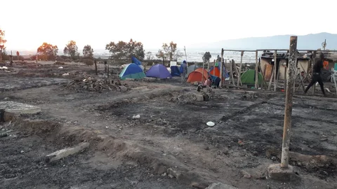 Asentamiento chabolista de Atochares, en Níjar (Almería)