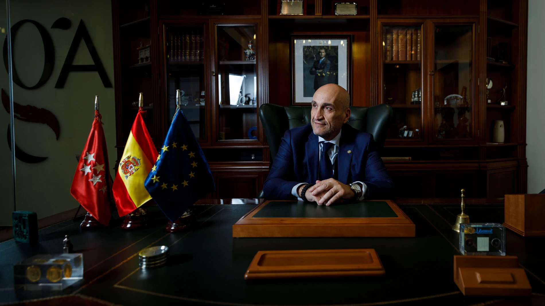 Santiago Ollero, presidente del Colegio de Gestores