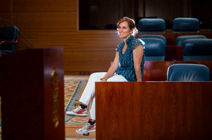 Entrevista a la portavoz de la Asamblea de Madrid y líder de la oposición de Más Madrid, Mónica García Gómez.