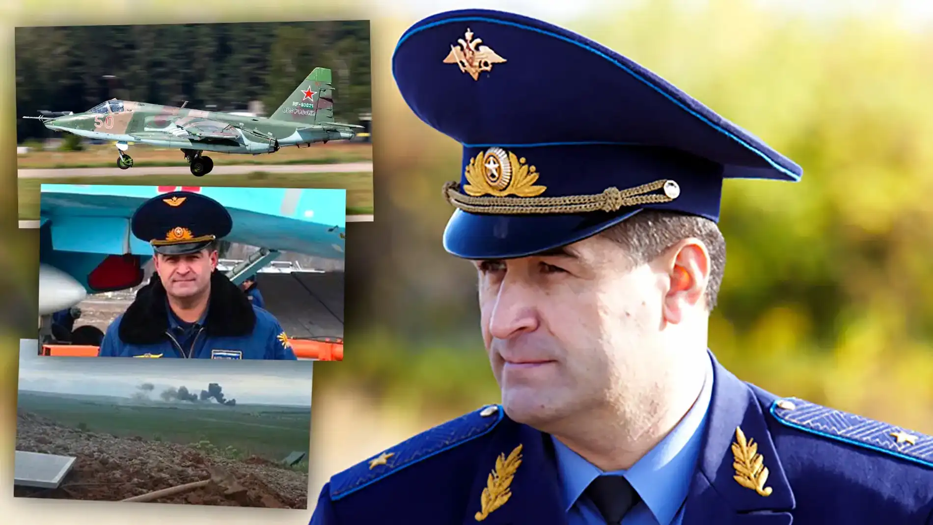 El general de división ruso fallecido Botashev