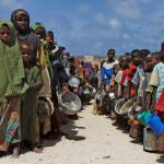 Niños del sur de Somalia