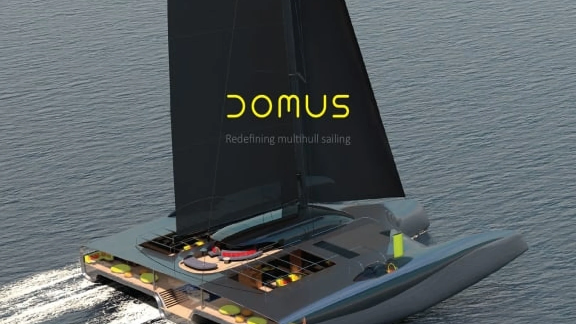 Así en el nuevo yate "Domus".