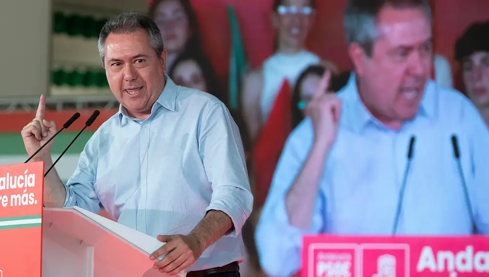 El candidato del PSOE-A a la Presidencia de la Junta, Juan Espadas. Europa Press