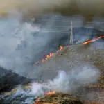  El primer incendio de relevancia de la temporada afecta a más de 170 hectáreas de masa forestal en Granada 