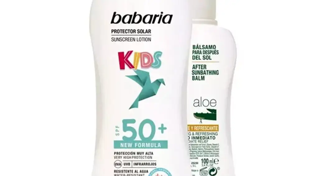 Protector solar infantil Babaria
