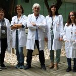 El equipo de investigadores: Anna Bigas, Mar Iglesias, Lluís Espinosa, Teresa Lobo y Laura Solé